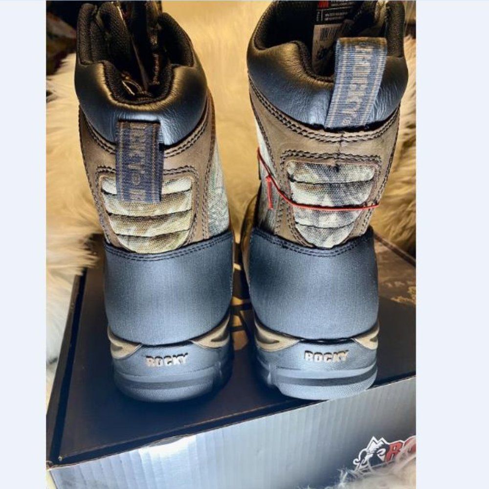 Rocky Core Waterproof 400G Insulated Outdoor Boots Mens Sz 10.5 W Fast Shipping - Picture 4 of 9